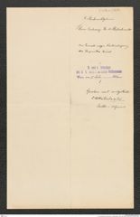 k.k. naturhistorisches Hofmuseum, Intendanzakten 1885-1896 (Hauer), Aktenzahl Z.418/1890, Seite 2